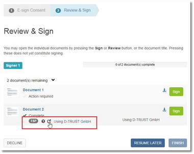 Click to change size