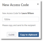 Click to change size