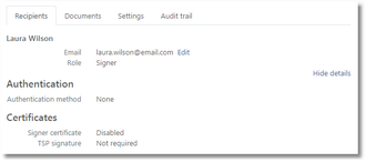 Click to change size