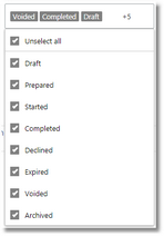 Click to change size