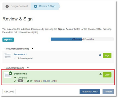 Click to change size