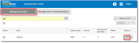 Click to change size