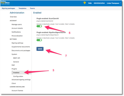 Click to change size