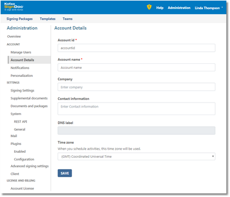 Click to change size