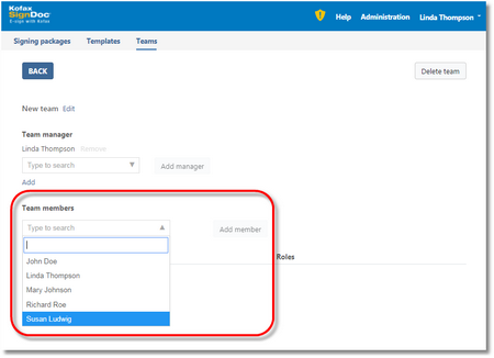 Click to change size