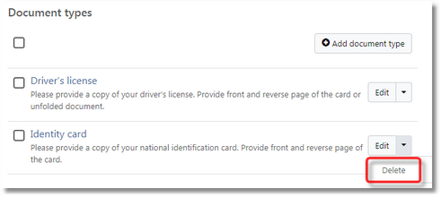 Click to change size