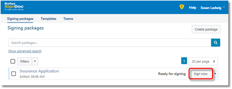 Click to change size