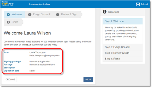 Click to change size