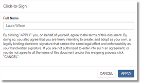 Click to change size