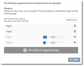 Click to change size