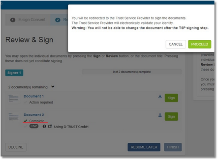 Click to change size