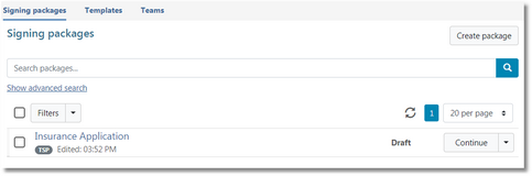 Click to change size