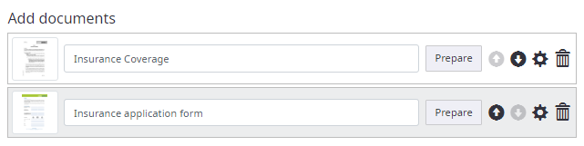 Reorder added documents