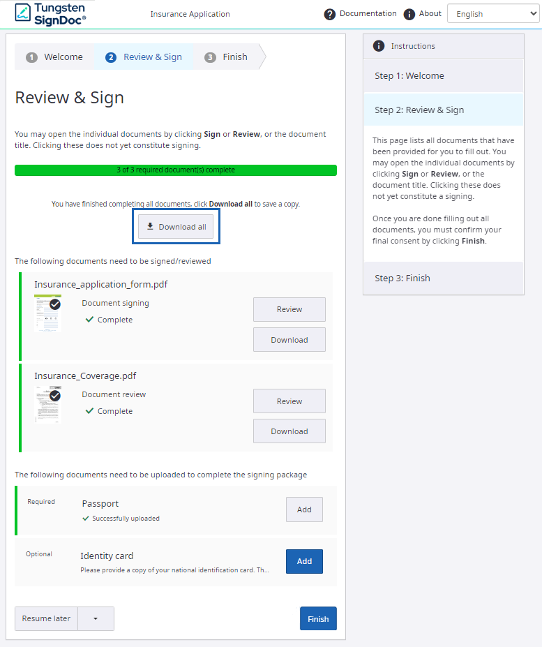 Download all documents