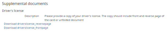 Download supplemental documents