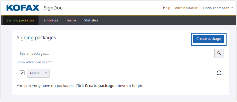 Create package