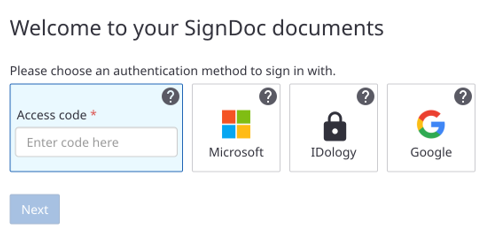 Authentication method