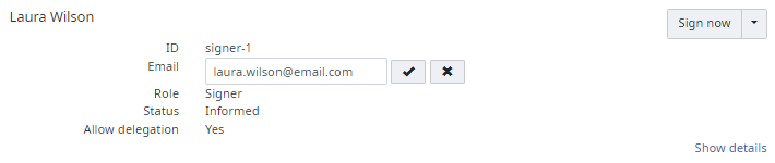 Change email address