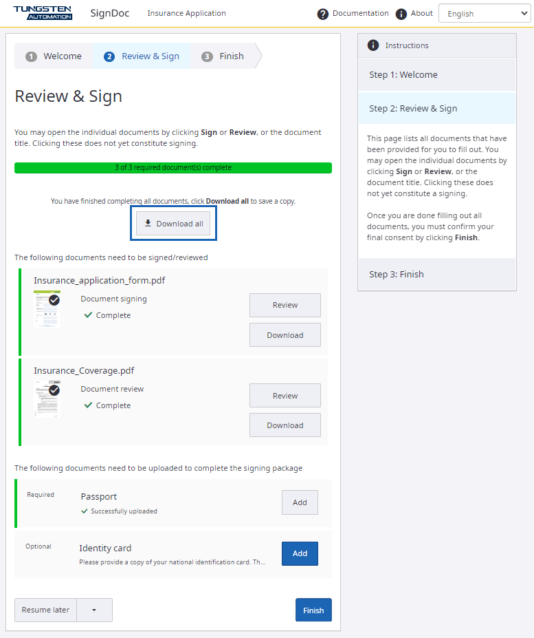 Download all documents
