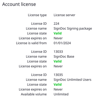 License server License server