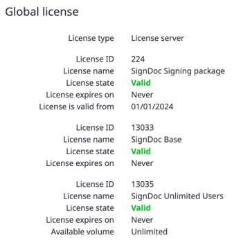 License server License server