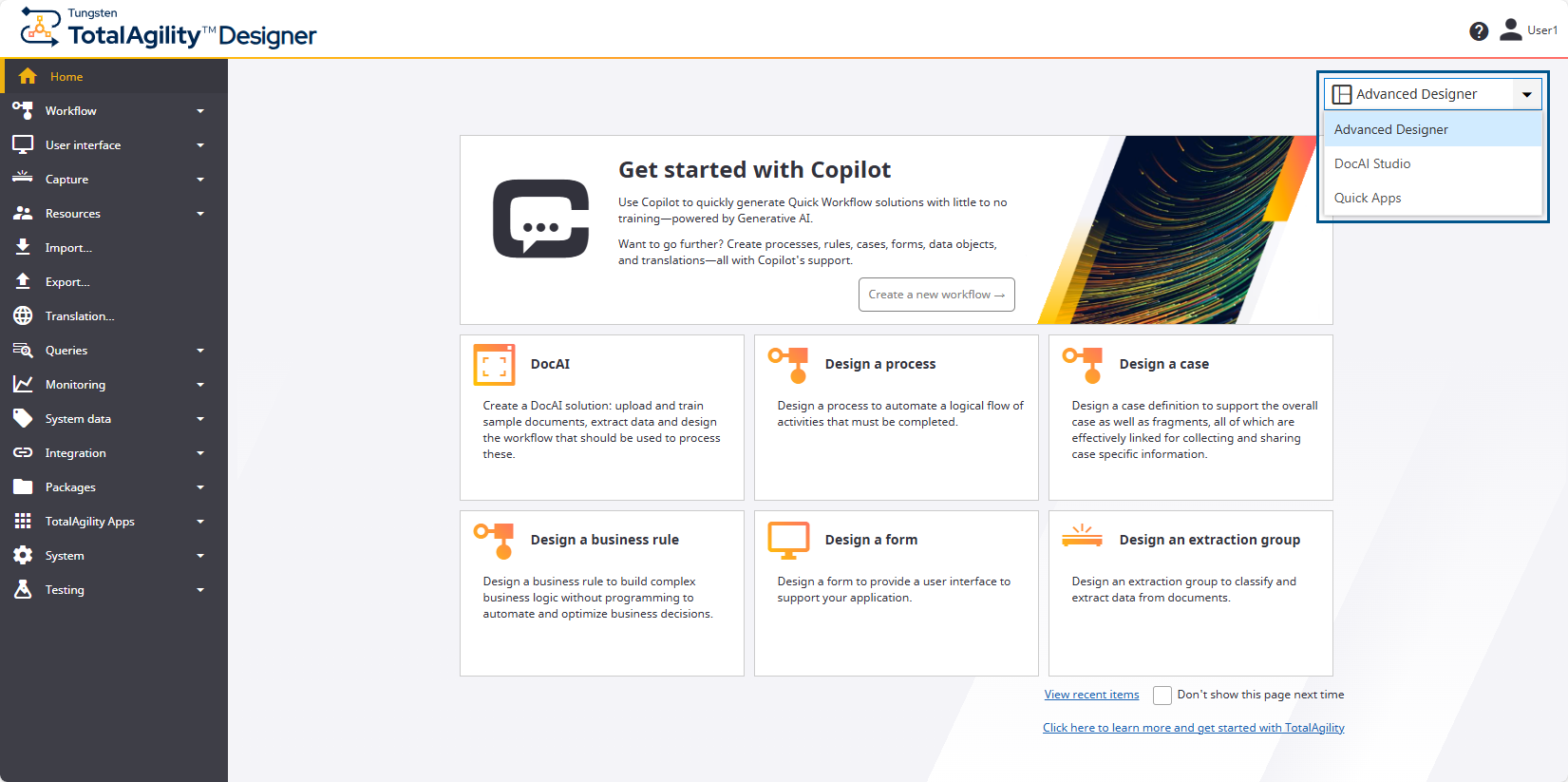 Design environments list