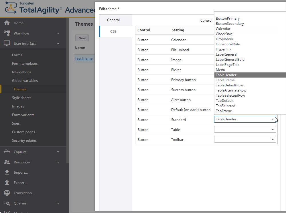 Style - Form control