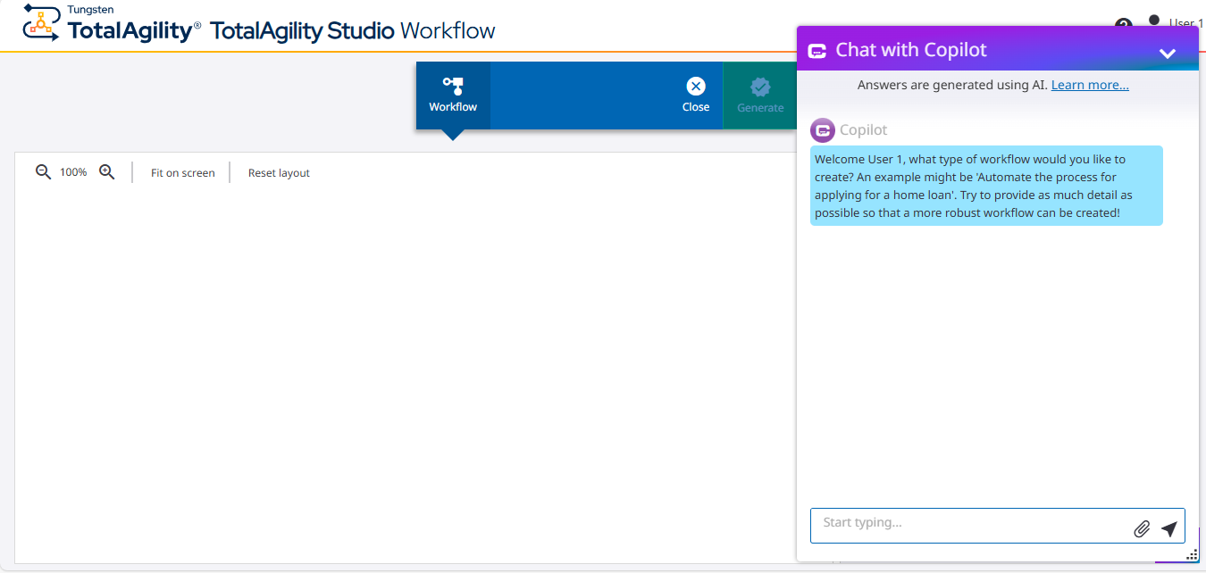 Chat with Copilot floating window