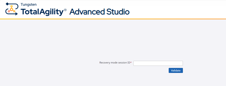 Advanced Studio login