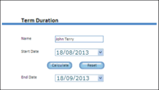 Form variables
