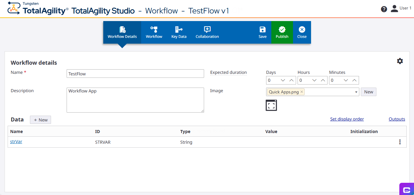 Quick Workflow Designer
