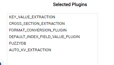 Selected plugins