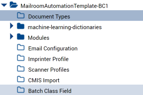Sample tree navigation