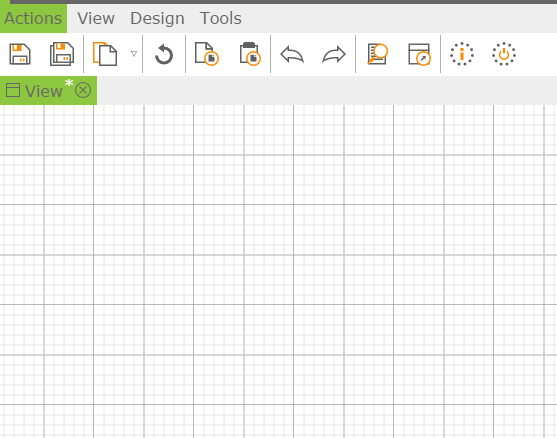 Designer user interface overview