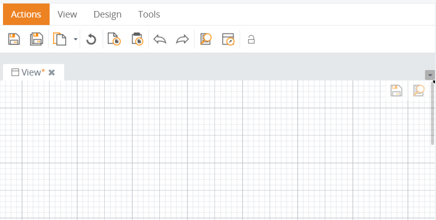 Designer user interface overview