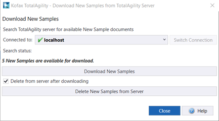 Download All Examples Downloading and maintaining new samples
