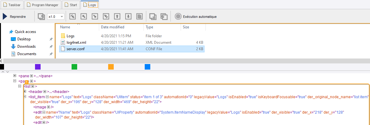 Recherche du premier élément « list » n'importe où