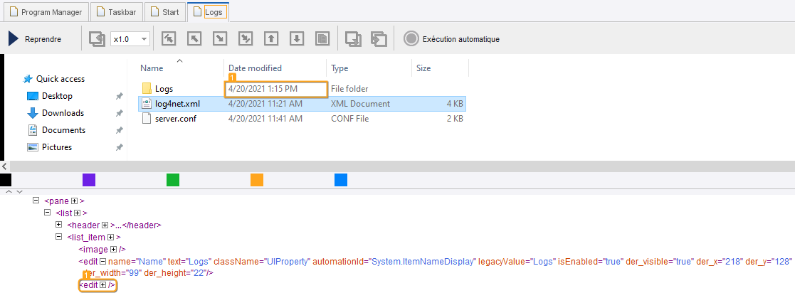 Recherche du deuxième élément « edit » qui est un enfant de « list » Recherche du deuxième élément « edit » qui est un enfant de « list »